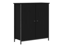 Vitrina Roble negro 70 x 30 x 80 cm Madera contrachapada
