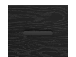 Vitrina Roble negro 34 x 34.5 x 90 cm Madera contrachapada