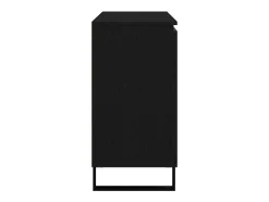 Vitrina Roble negro 101.5 x 35 x 70 cm Madera contrachapada