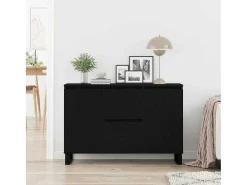 Vitrina Roble negro 101.5 x 35 x 70 cm Madera contrachapada