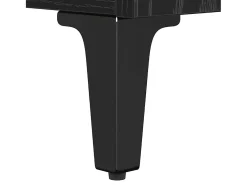 Vitrina Roble negro 60 x 35 x 70 cm Madera contrachapada