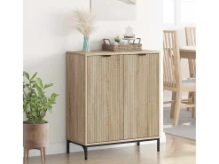 Vitrina Roble Sonoma 69.5 x 33 x 82 cm Madera contrachapada