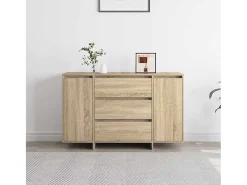 Vitrina Roble Sonoma 120 x 41 x 75 cm Madera contrachapada