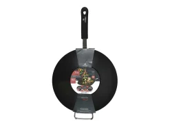 Wok de acero para todos los quemadores, incluido el de inducción 33 cm
