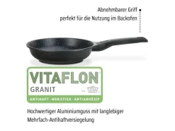 Wok Easy Click de aluminio fundido - 28 cm - Inducción