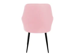 2x Silla comedor cocina asiento tapizado terciopelo retro ECD Germany
