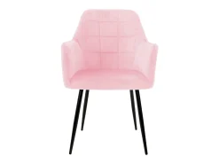 2x Silla comedor cocina asiento tapizado terciopelo retro ECD Germany